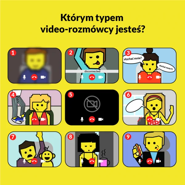 Którym typem video-rozmówcy jesteś?