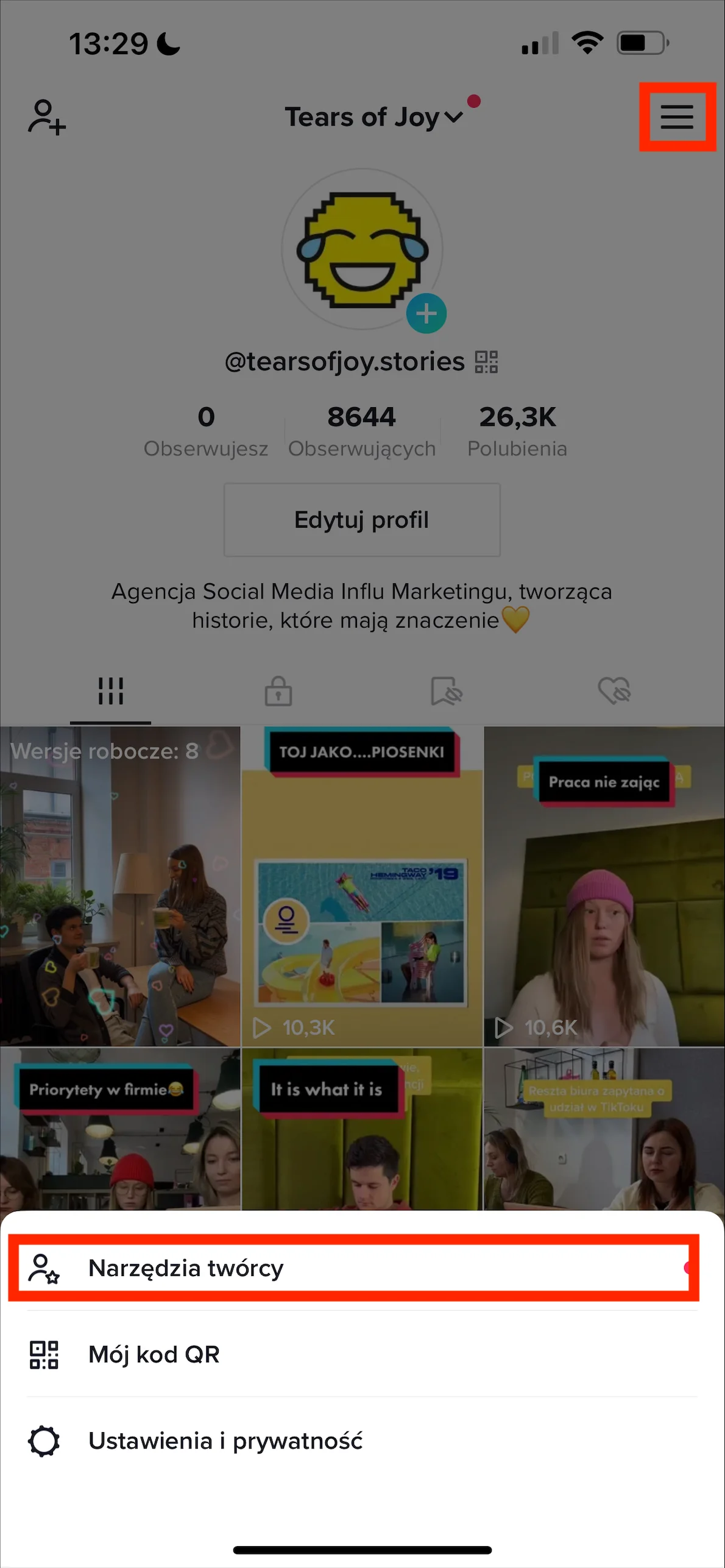 stat tiktok 1